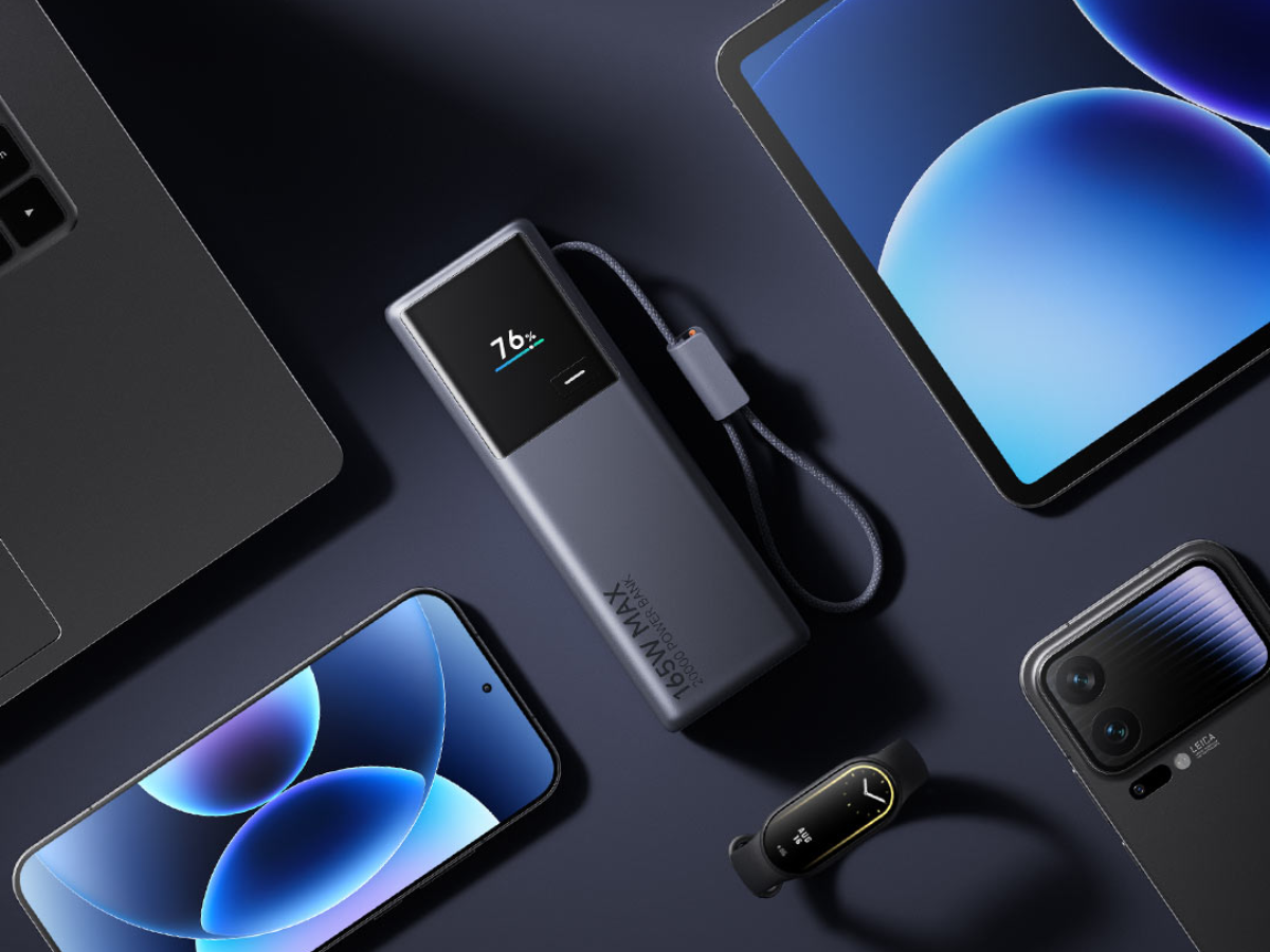 صورة توضح شياومي تطلق بنك طاقة جديد بقدرة 20000 مللي أمبير وسرعة شحن 165 وات مع كابل مدمج | موقع تقني لايف